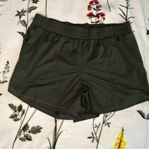 All in Motion Olive Athletic Shorts